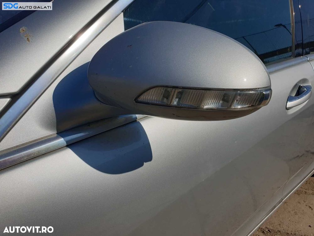 Oglinda Stanga Electrica cu Pliere Rabatare Mercedes Clasa S Class W221 S320 2005 - 2009 Culoare C775 [C0300] - 1