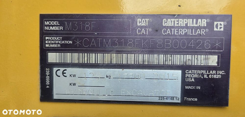 Caterpillar M318F / z Niemiec / - 7