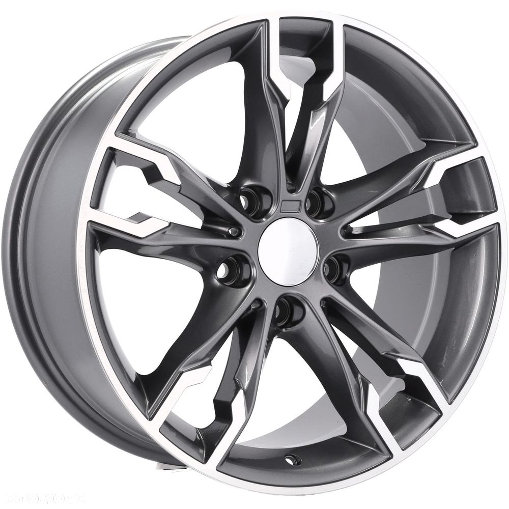 4x Felgi 17 m.in. do BMW 1 F20 F21 2 F22 3 F34 E90 E91 E92 F30 F31 F35 4 F32 5 F10 - B1257 (BK5255) - 2