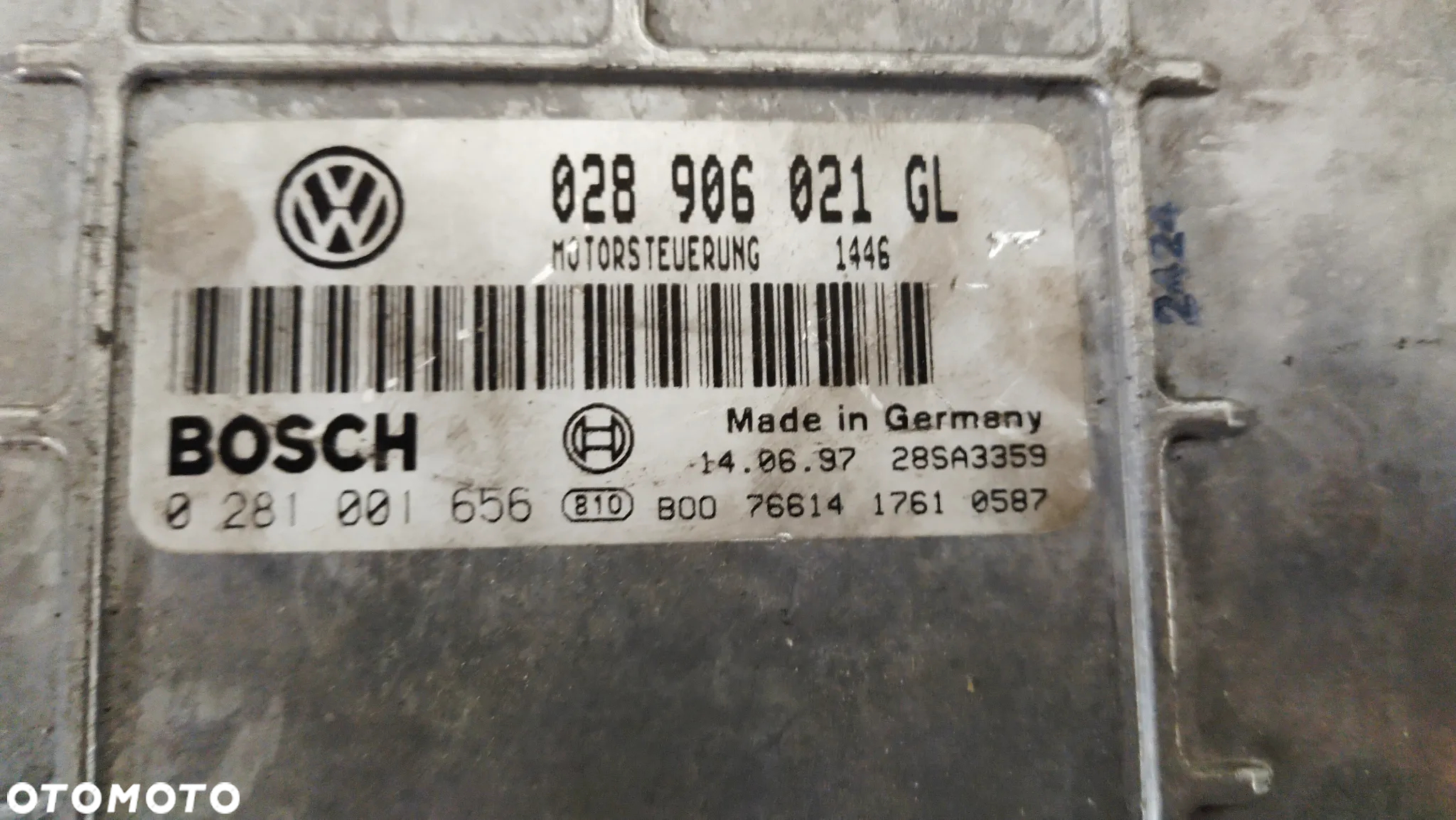 028906021GL STEROWNIK SILNIKA VW PASSAT B5 - 2