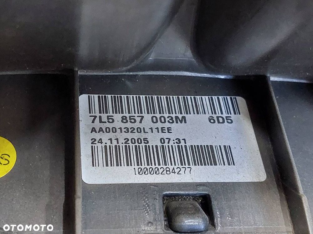 ZESTAW AIRBAG KOKPIT DESKA PODUSZKI PASY PORSCHE CAYENNE I 7L5880201 - 11