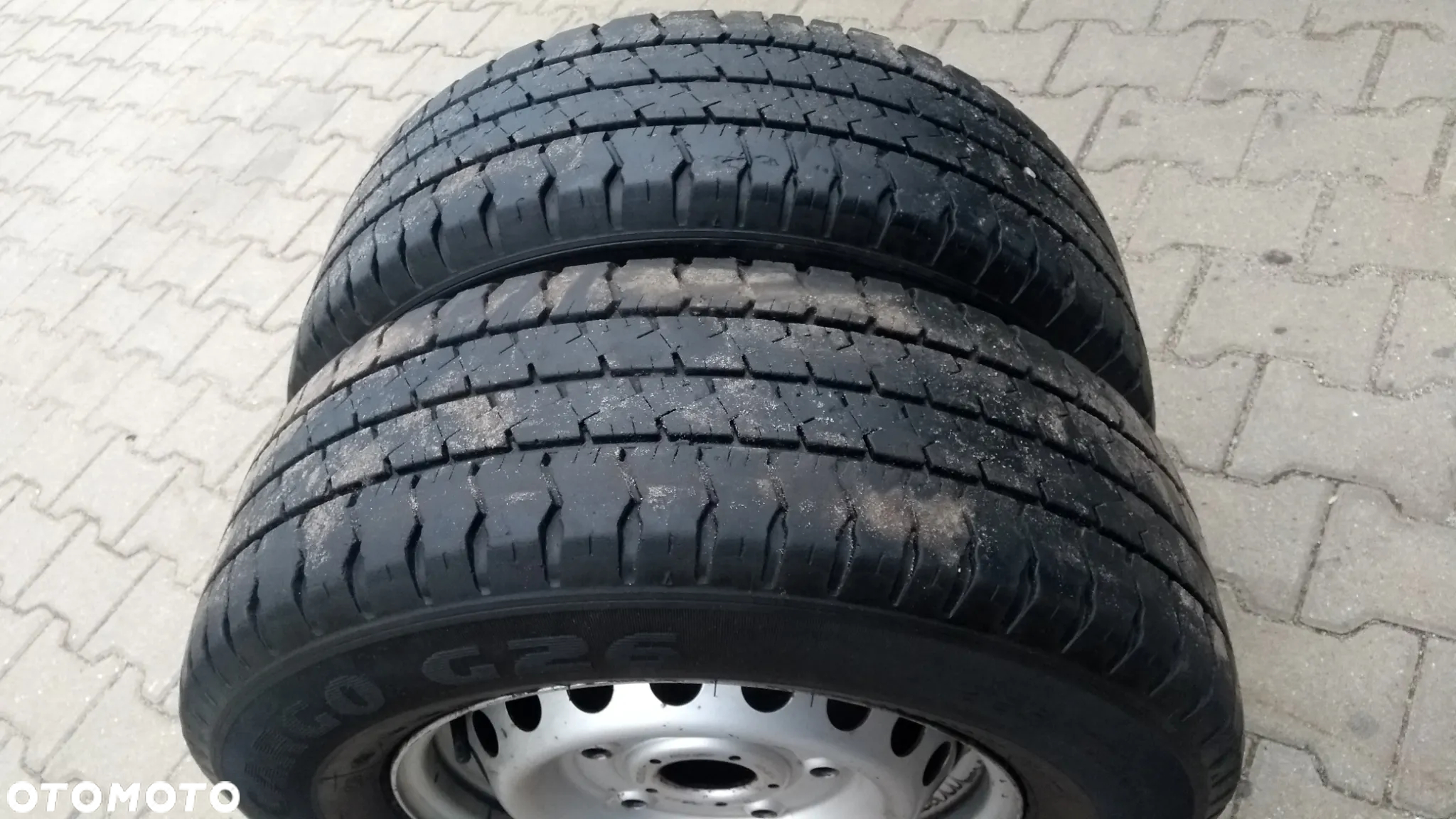 Ford Transit MK8 Custom Koła Felgi Opony 225/70R15C Goodyear Cargo G26 - 7