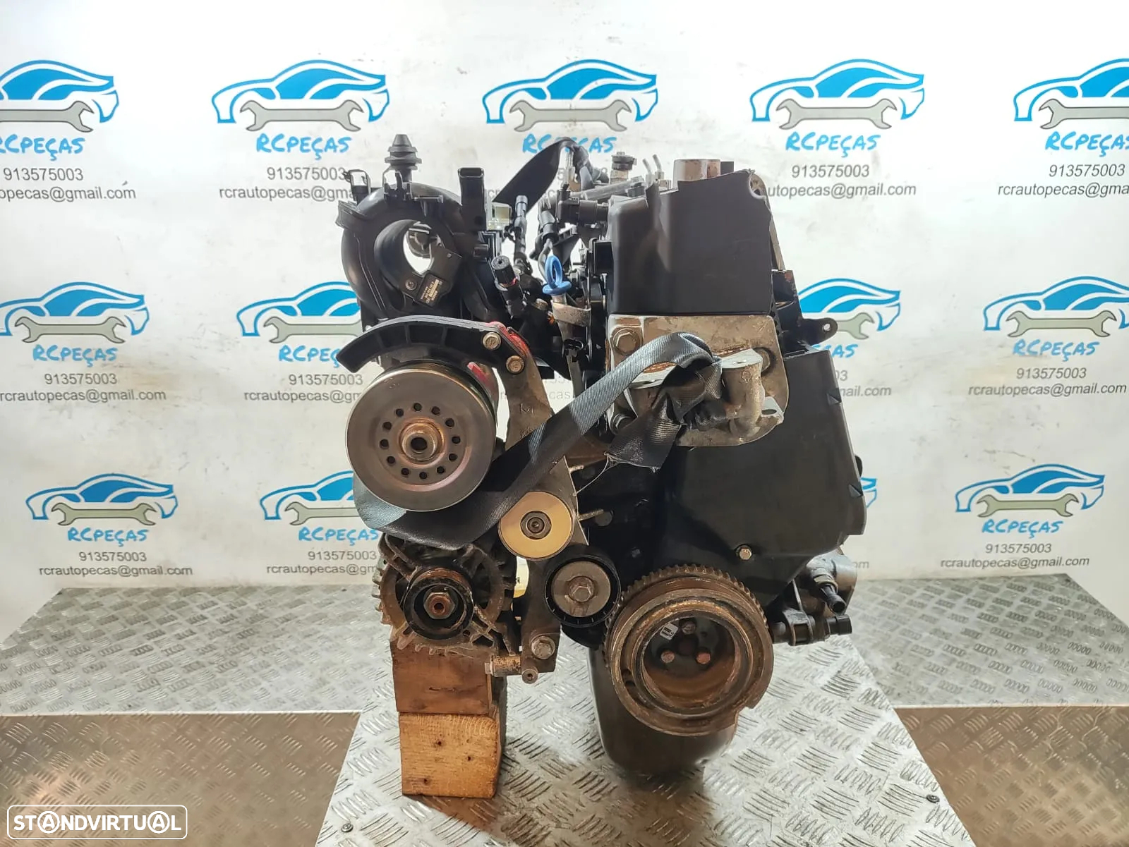 Motor Completo Fiat 2.4i 8v 77cv 350A1000 - 3