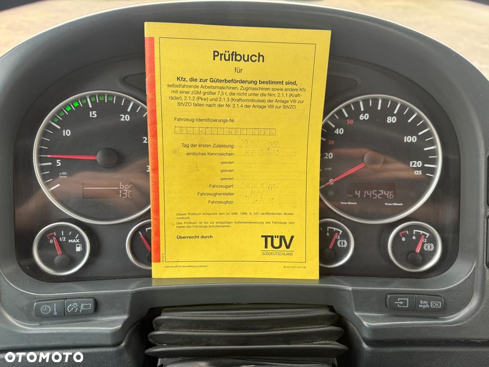 MAN 35.440 TGA wywrotka 8x4, 3-str. DAUTEL, BORDMATIC, 414 t.km., 20 TON! - 19