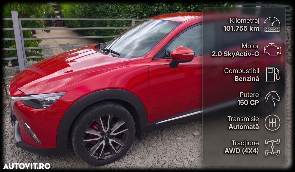 Mazda CX-3 SKYACTIV-G 150 i-ELOOP AWD Drive Exclusive-Line - 1