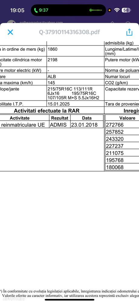 Ford Transit an 2013 2.2 tdi E5 Unic Proprietar de 10 ani Stare buna Carte Service Fără accidente L2H2 Navi Revizii la zi km reali Navi - 4