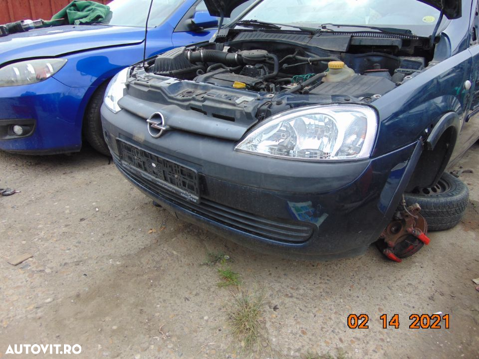 Bara fata opel Corsa C 2001-2007 bara spoiler fata dezmembrez Corsa c - 2