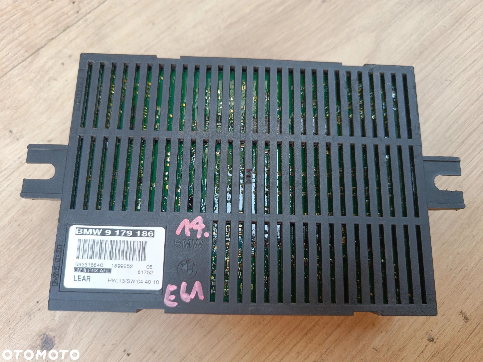 BMW E60 E61 LCI MODUŁ STEROWNIK ŚWIATEŁ LM2 LAMPY DYNAMIC XENON 9179186 - 1