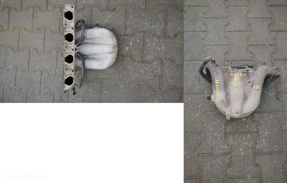 OPEL DAEWOO SAAB KOLEKTOR SSĄCY METALOWY ALUMINIUM - 33