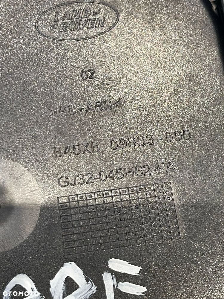 RANGE ROVER EVOQUE L538 CABRIO SCHOWEK UCHWYT NA NAPOJE ZAPALNICZKA PRZYCISK OTWIERANIA DACHU ORYGINAŁ - 10