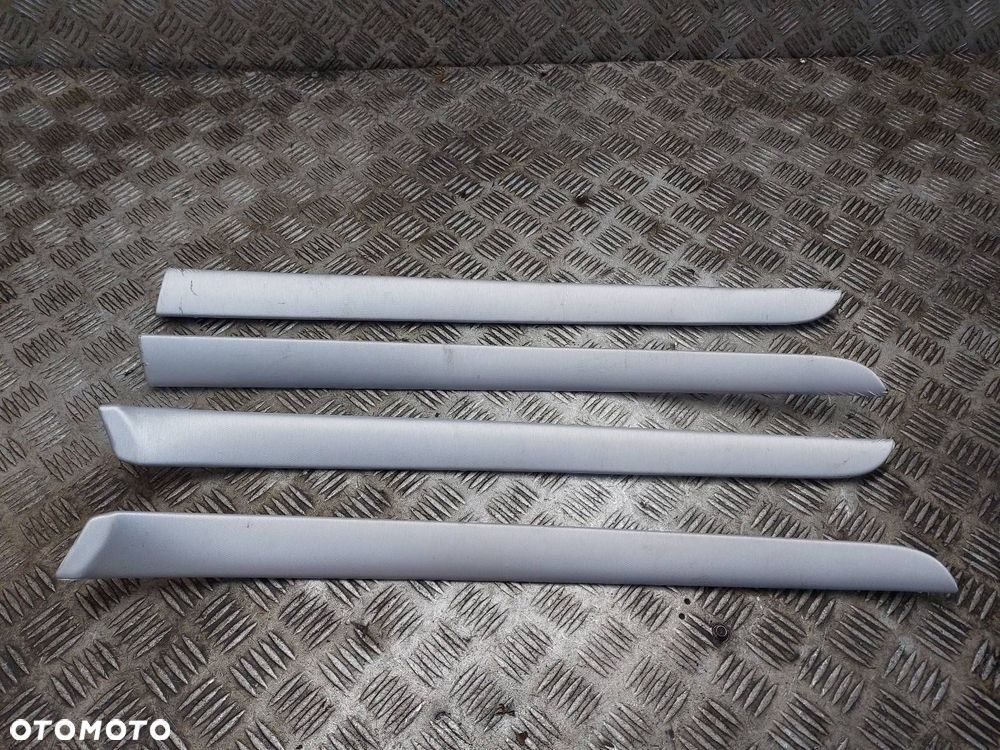 DEKORY LISTWY OZDOBNE KOMPLET AUDI A4 B6 8E0867410 8E0867409 8E0867420 - 1