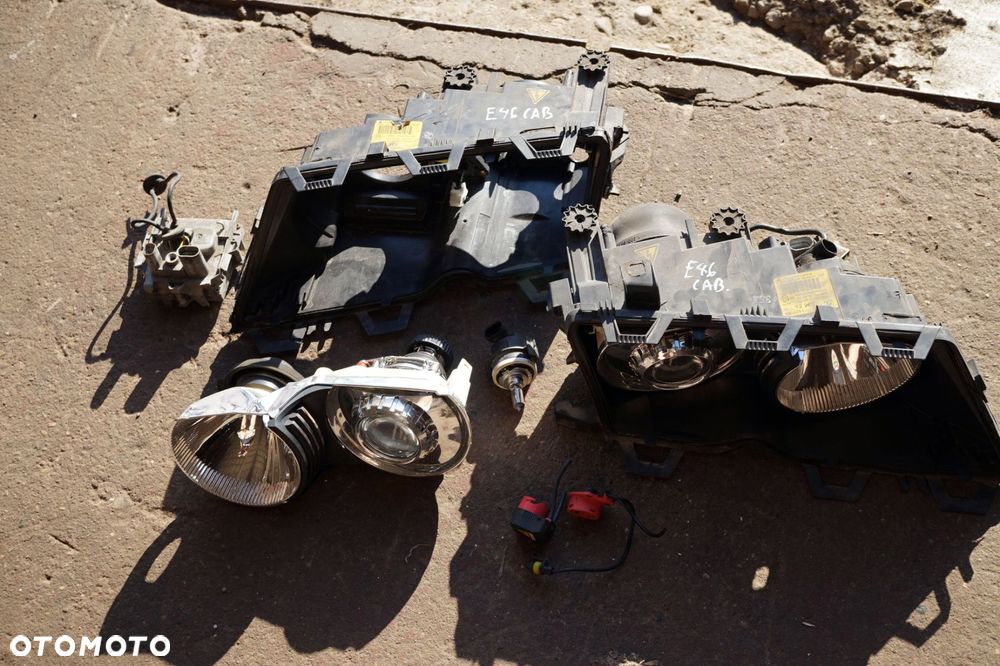 LAMPA PRZEDNIA LEWA 3 E46 PRAWA XENON EU 6904293 6904294 1307329074 BMW 1998-2002 - 1