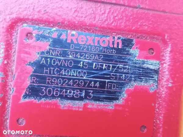 Pompa hydrauliczna główna 45cm3 Rexroth McCormick XTX185 - 5