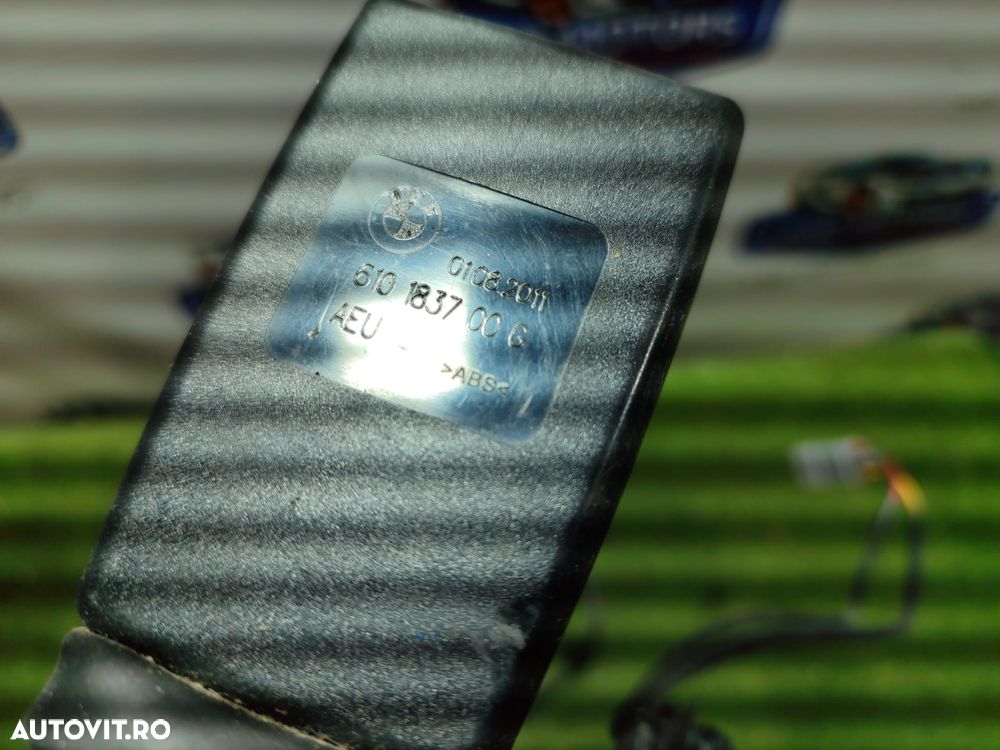 PRETENSIONARE CENTURA SIGURANTA (2 BUC.) MINI COOPER S R56 LCI 2011 1.6 BENZINA 3 USI Hatchback COD OEM 610183700G / PM1Z410 / 110910 / G0843C / PM3Z410 / 2010-2013 - 3