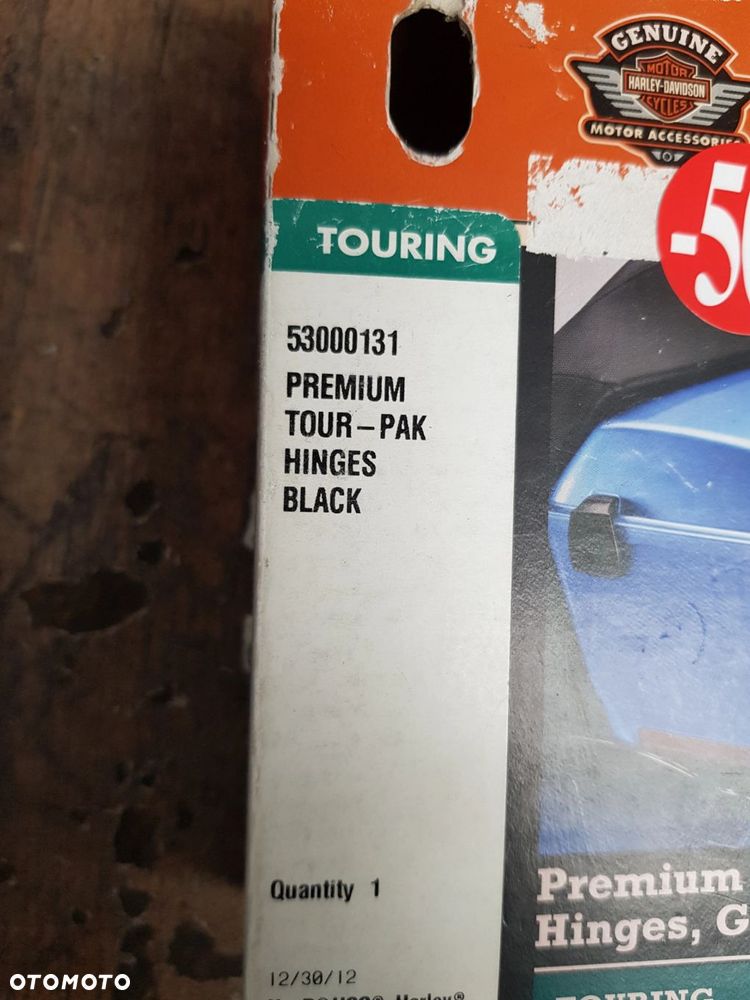 Zatrzaski kufra Premium Tour-Pak Harley Davidson Touring 53000131 - 8