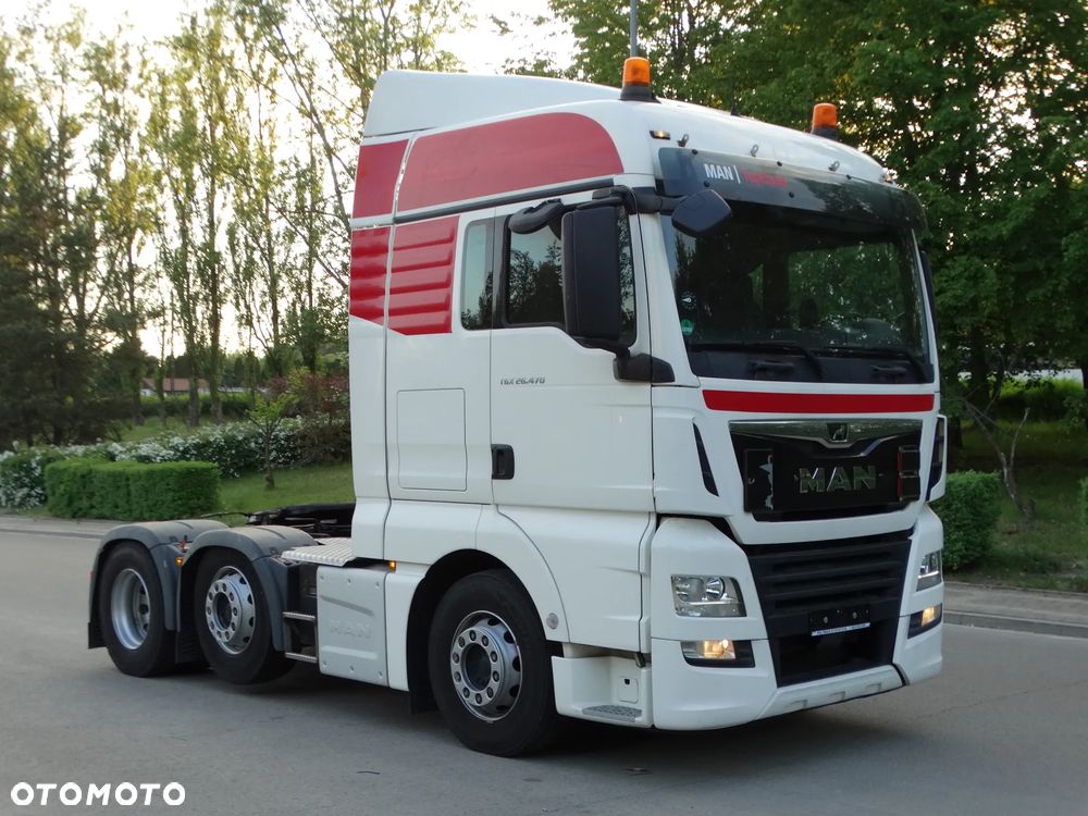 MAN TGX 26.470 6X2/4 BLS, serwisowany, - 3