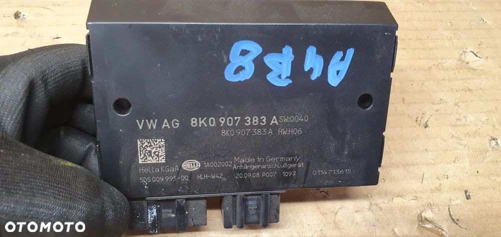 Moduł sterownik haka Audi A4 B8 8K0907383A - 4