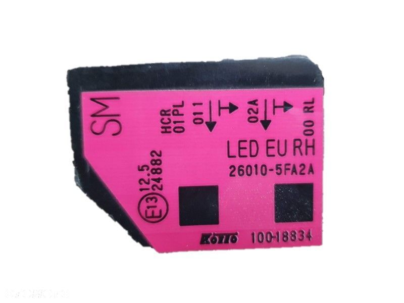 NISSAN MICRA K14 LAMPA FULL LED PRZÓD PRZEDNIA LEWA PRAWA USZKODZONA - 9