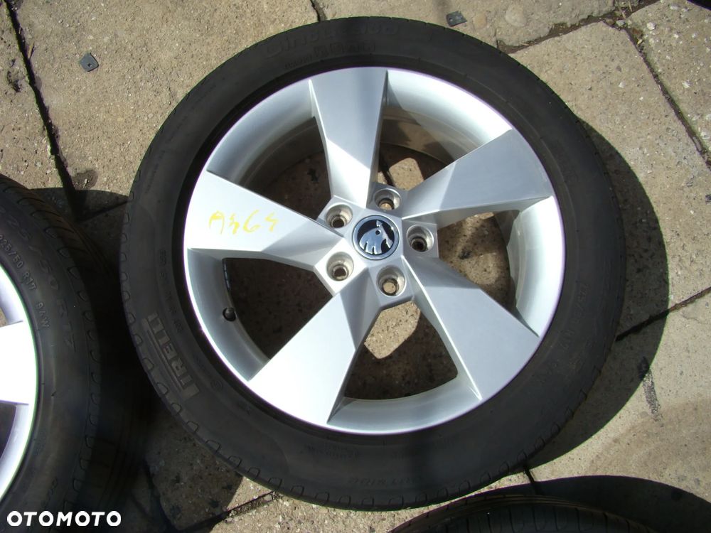 a464 5x112 Skoda Octavia Karoq Superb Yeti 7Jx17 opony lato 225/50 - 5