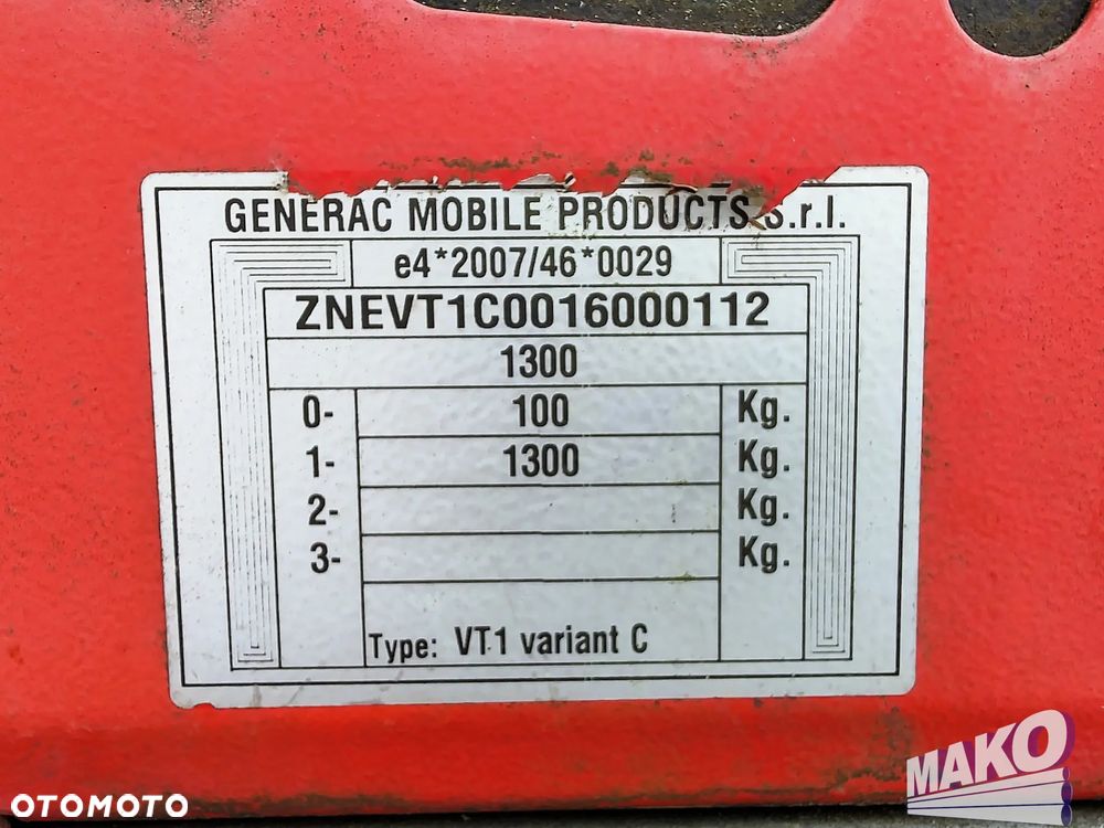 Wieża oświetleniowa Generac Tower Light VT1 - 13
