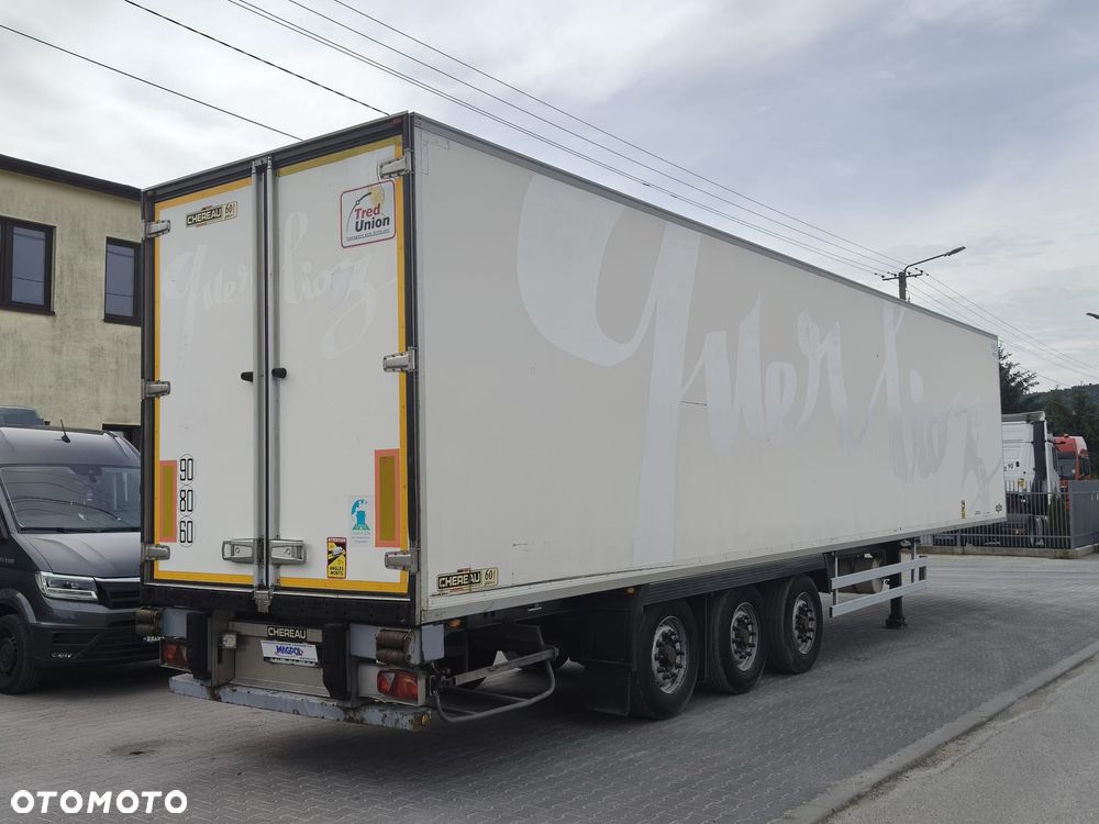 Chereau CHŁODNIA / CARRIER MAXIMA 1300 / OSIE BPW / OŚ PODNOSZONA / KOSZ NA  KOŁO ZAPASOWE - 2