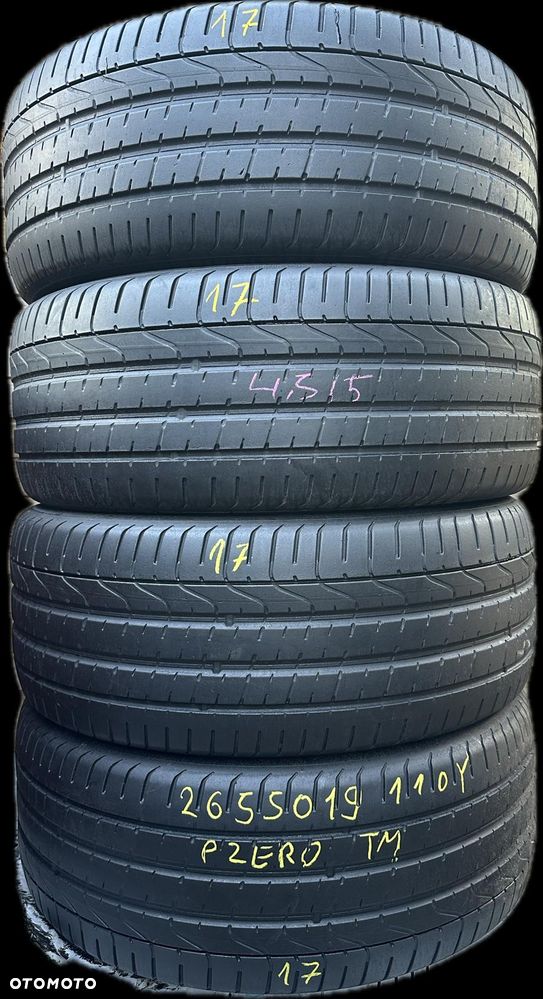 4 x 265/50R19 Pirelli P Zero TM - 1