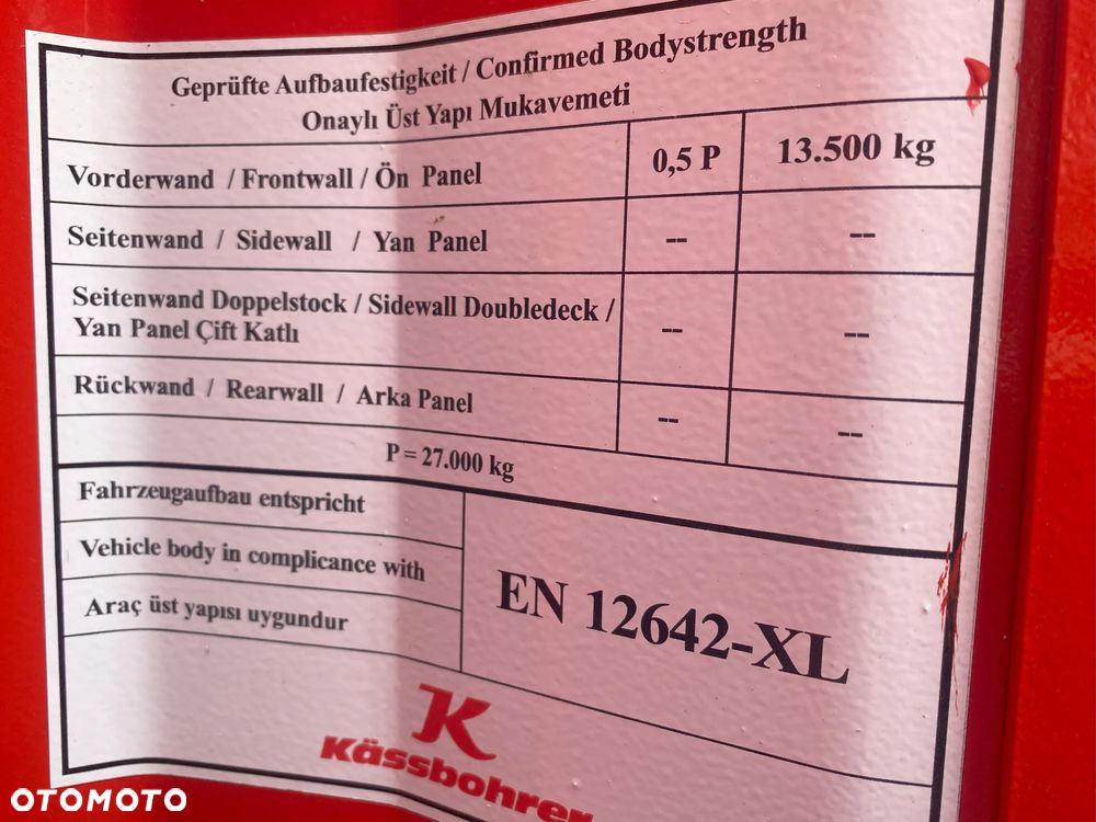 Kassbohrer Platforma mega SPS XS3 - 13