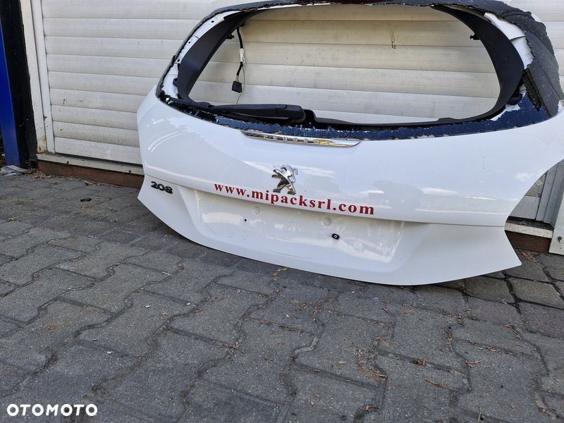 peugeot 208 i 1 klapa bagażnika tył tylna - 7