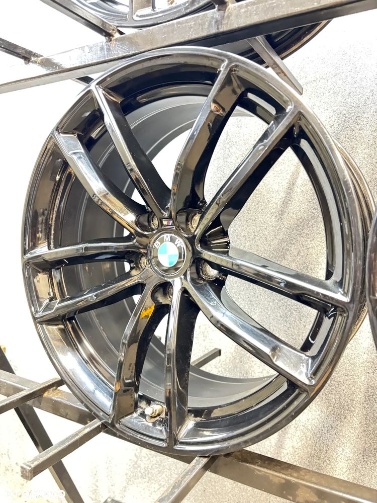 4 FELGI ALU. BMW SERII 5 MODEL G30, G31 ,  M-PAKIET  18'' 8J ET30 NR. FABR. 8093915 BLA - 10