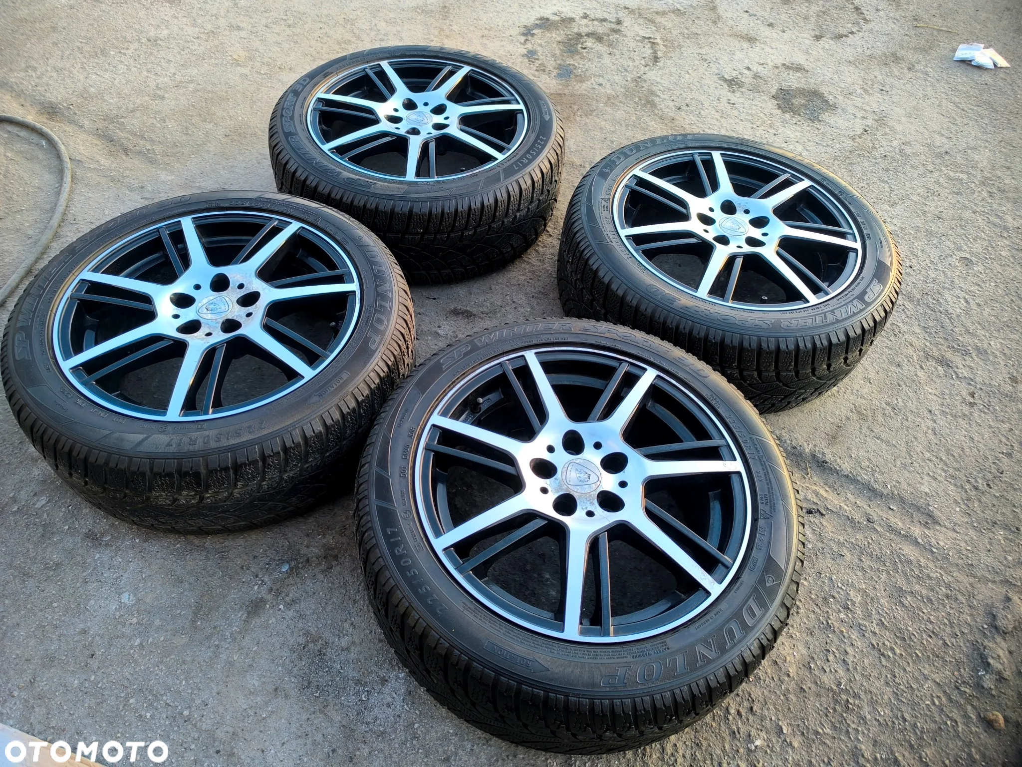 5x112 Alufelgi Felgi Aluminiowe 17 Koła Zimowe Zima Audi A4 B5 B6 B7 B8 A6 C5 C6 Q2 TT VW PASSAT B5 B6 B7 B8 SHARAN II 2 SEAT EXEO ALHAMBRA II 2 SKODA SUPERB YETI 6mm Legnica ALU-RAD 225/50 MERCEDES - 3