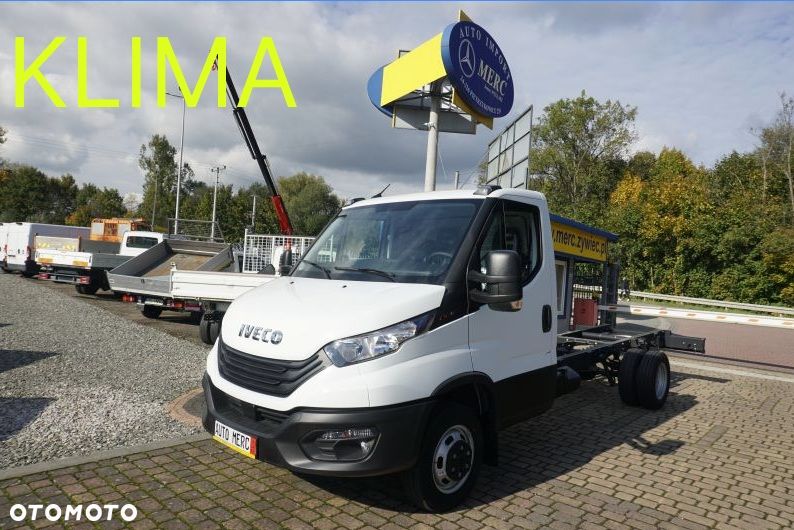 Iveco 35C16 rama pod zabudowę skrzynia wywrotka HDS żuraw