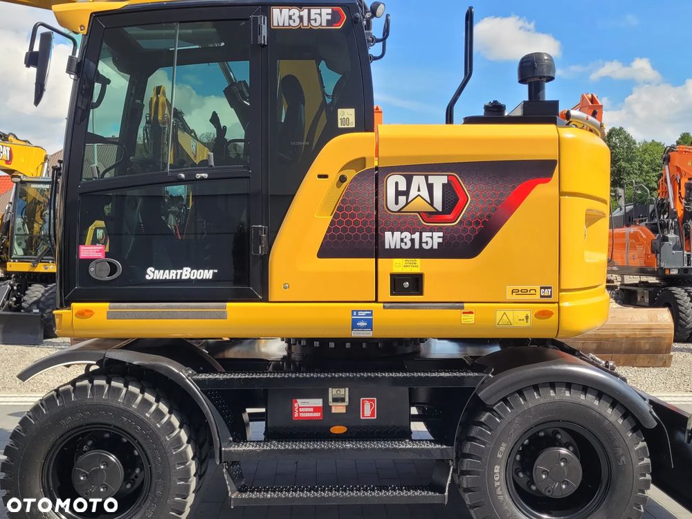 Caterpillar M315F / ROTOTILT ze szczypcami / 3700h / jak NOWA / - 7