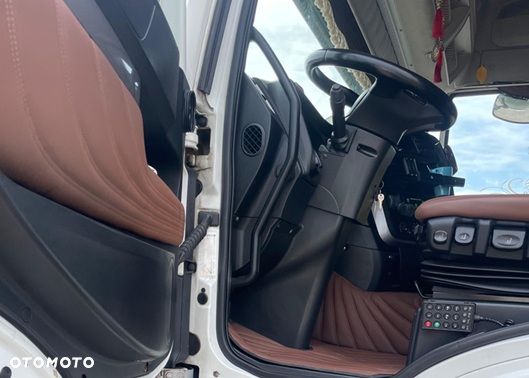 Iveco STRALIS 460 EEV HI-WAY AUTOMAT STANDKLIMA WEBASTO SPOJLERY 2xALUTANK LODÓWKA LEDY XENONY SKÓRA NOWE TACHO!!! EURO 5 EEV 2014 IGŁA - 7