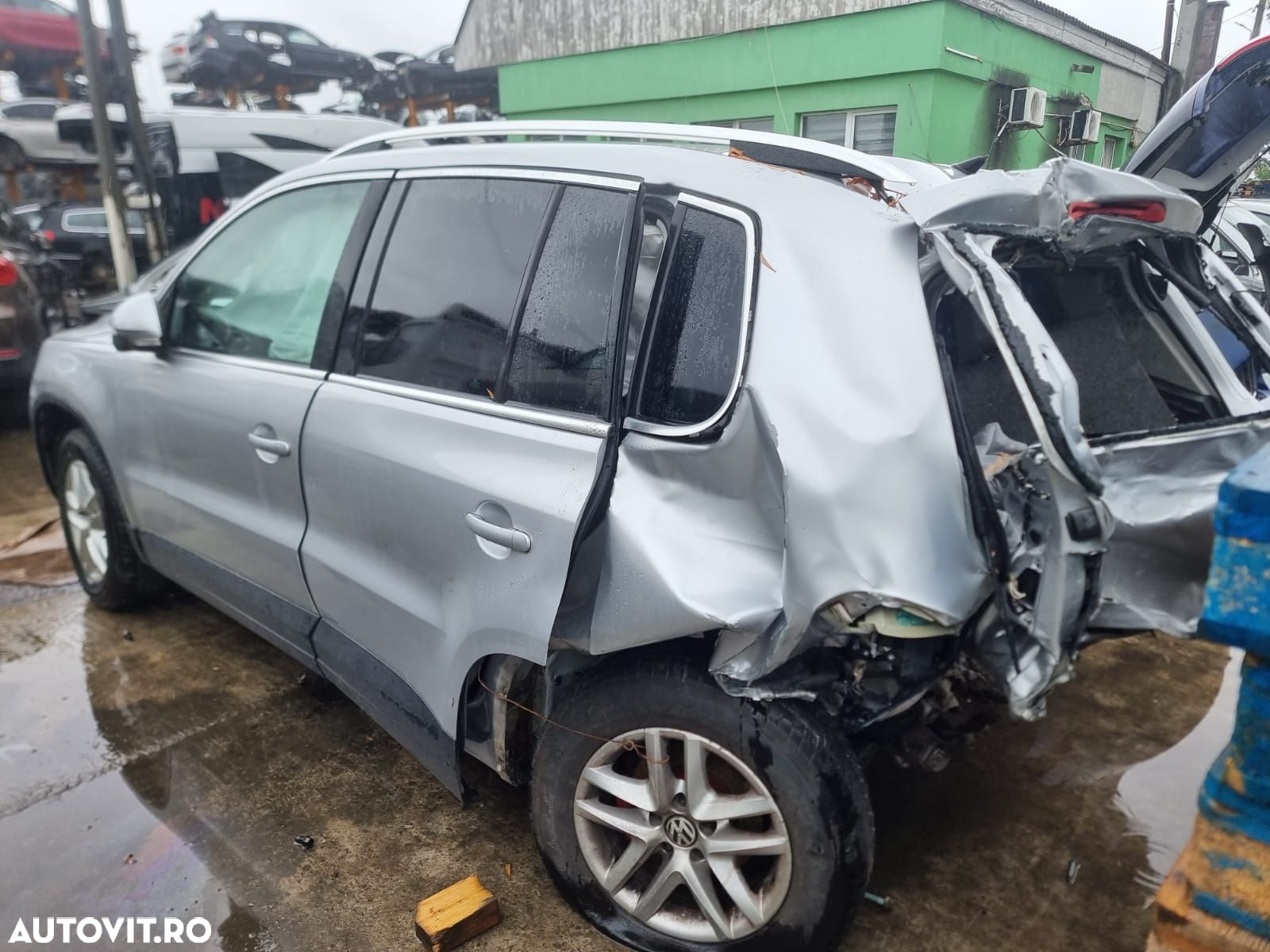 Geam dreapta fata Volkswagen VW Tiguan 1 5N [2007 - 2011] 2.0 tdi CBA - 4