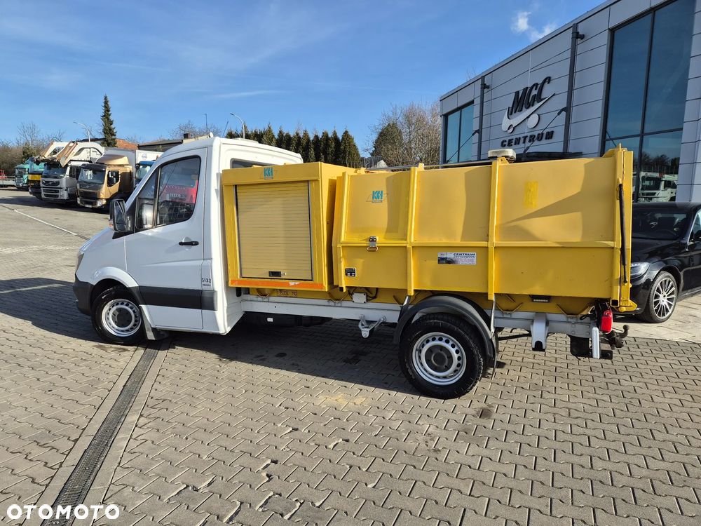 Mercedes-Benz Sprinter 316 CDi Automat / ŚMIECIARKA / ZGNIATARKA / WEBASTO / BEZWYPADKOWY / 1WŁ! - 11