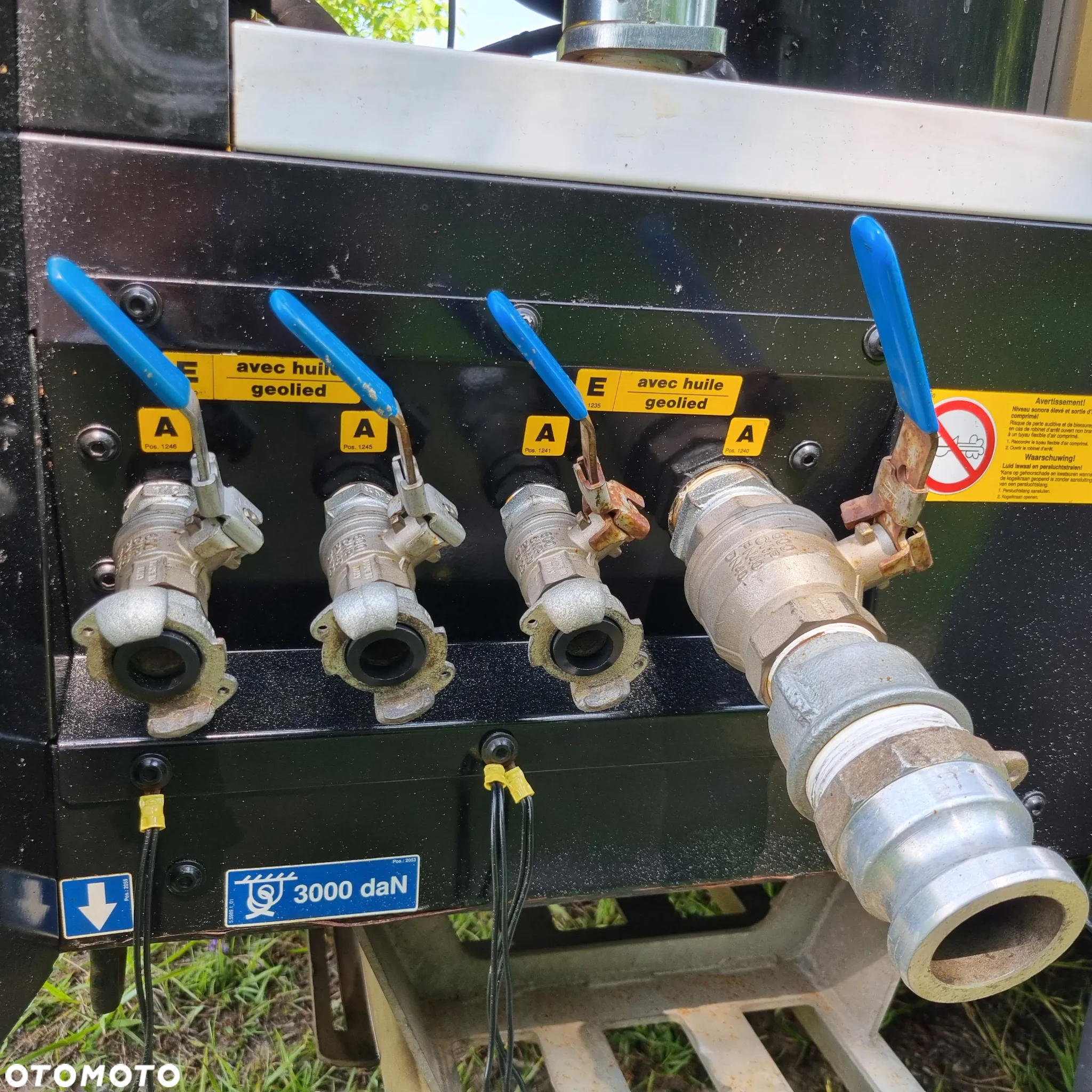 Inny Kompresor KAESER M82 jak Nowy z salonu 2019r z Norwegii 8,5m3 Kubota V3307 - 30