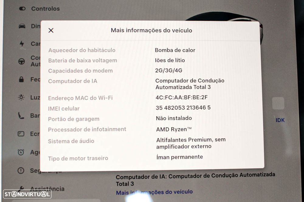 Tesla Model 3 Long Range Tração Traseira - 32