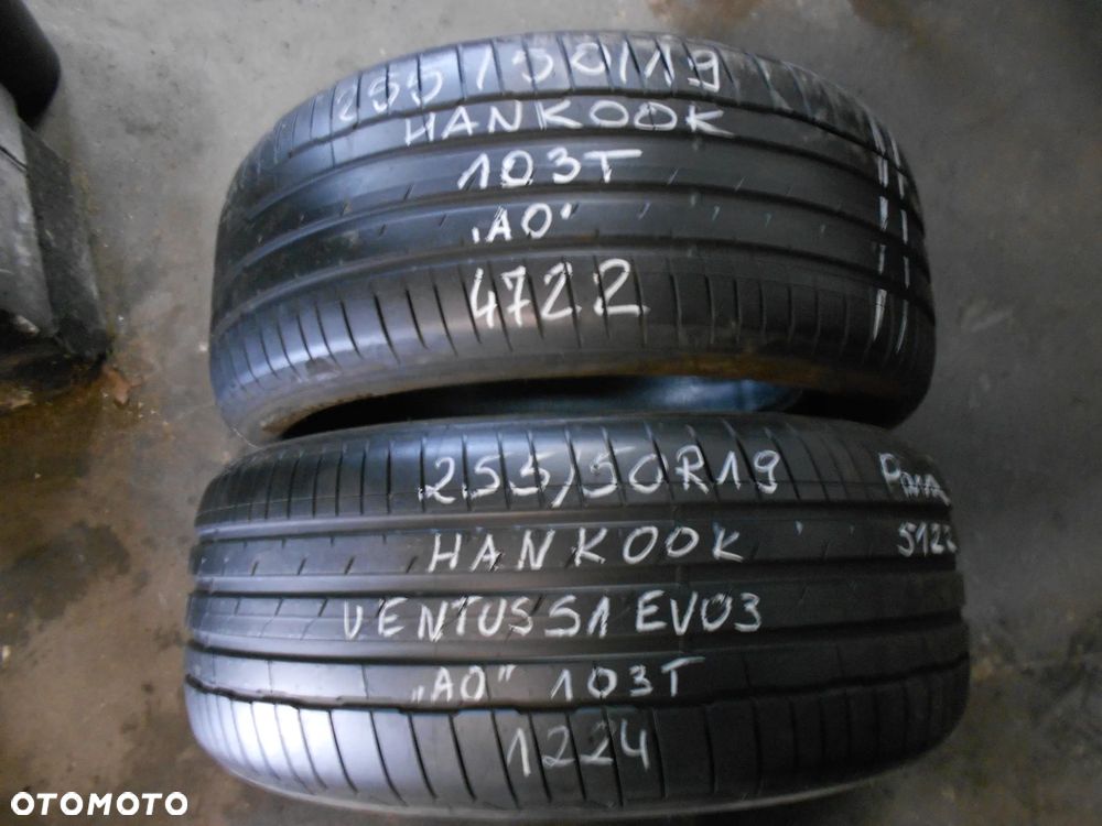 OPONY 255/50R19 HANKOOK VENTUS S1 EVO 3 EV AO DOT 1224 / 4722 7.3MM - 1