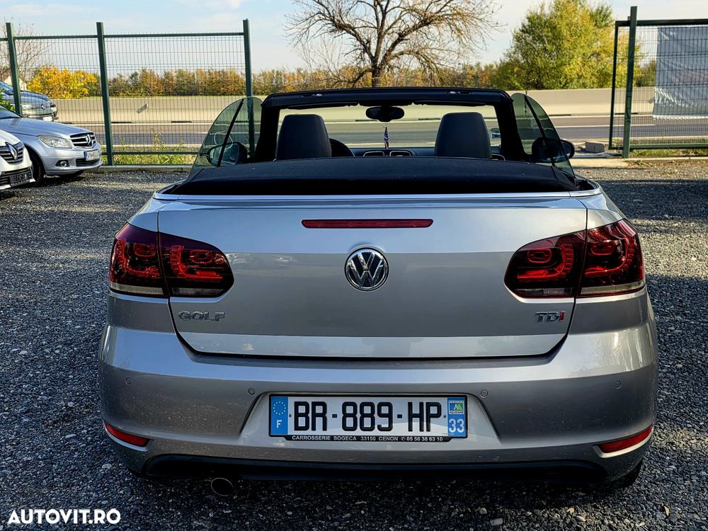 Volkswagen Golf Cabrio 1.6 TDI BlueMotion Technology Exclusive - 5