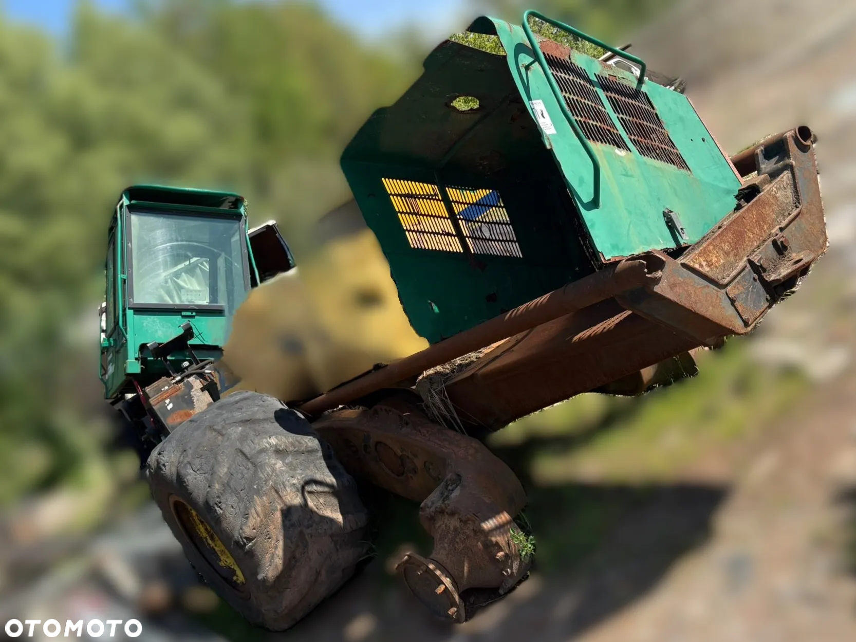 MOST NAPĘDOWY TYLNI TANDEM DO TRAKTORA LEŚNEGO TIMBERJACK 1010B FORWARDER - 2