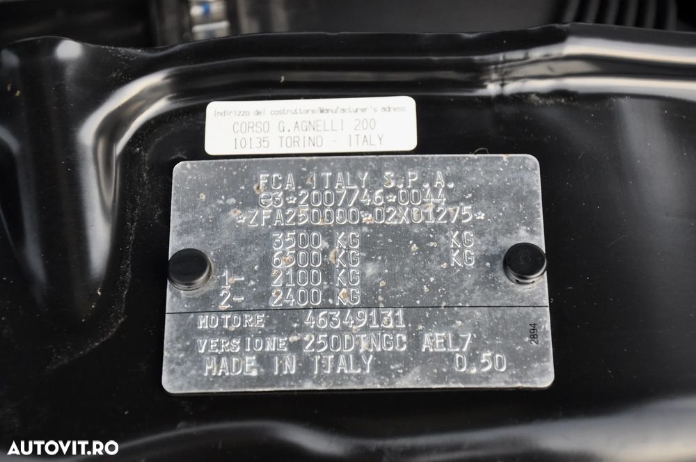 Fiat Ducato Doka 7L Prelata + Lift - 24