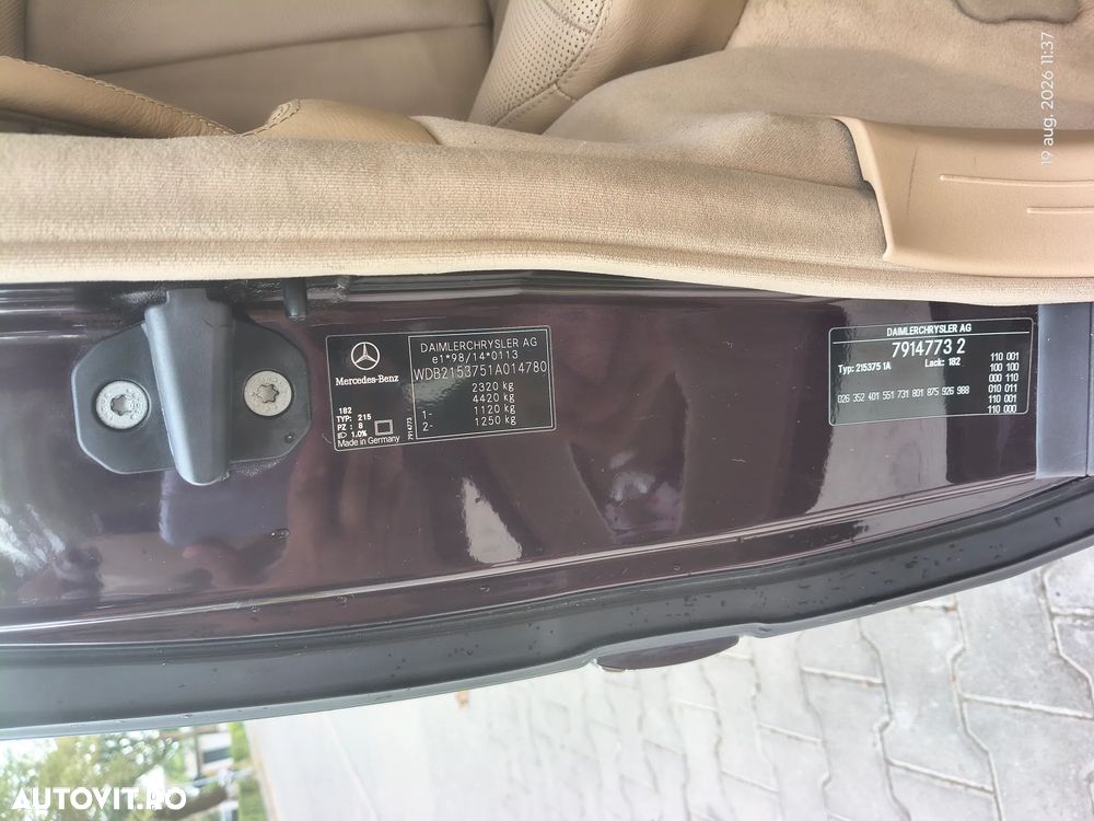 Mercedes-Benz CL 500 - 37