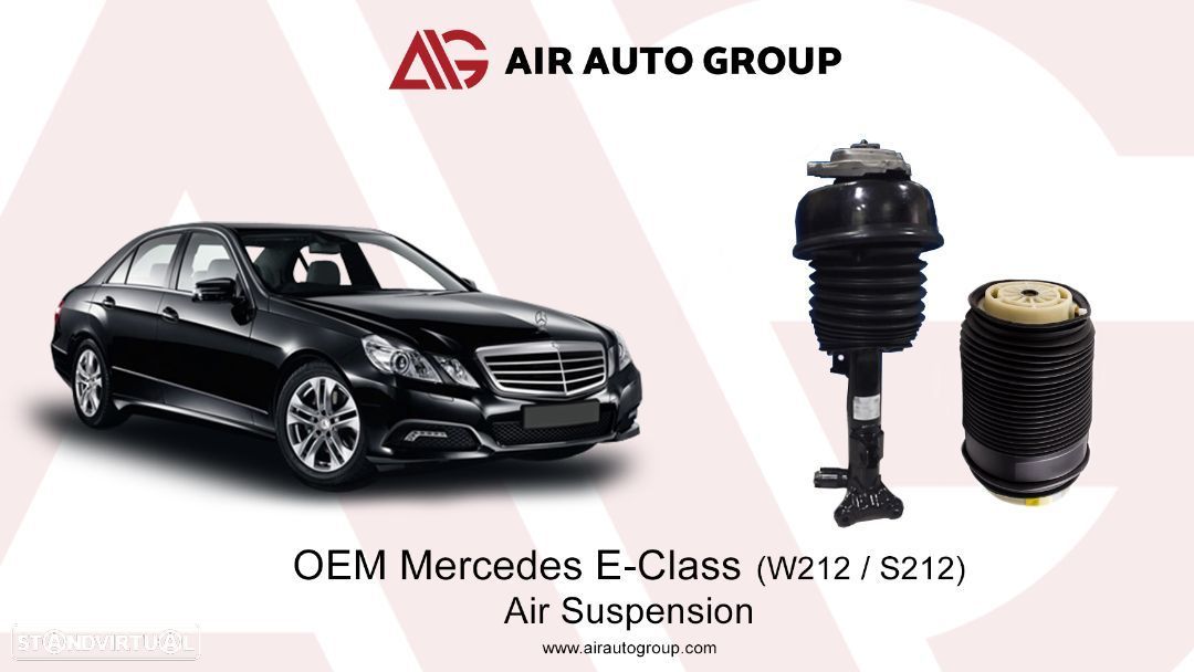 Mercedes-Benz W212/S212 Amortecedor/Fole Pneumático Dianteiro/Traseiro - 1