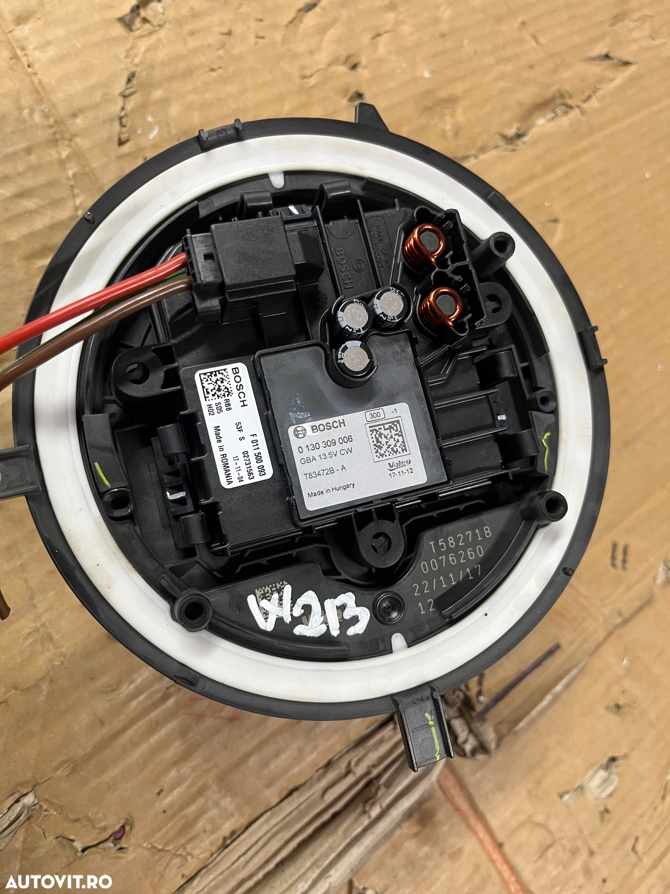 Ventilator habitaclu Mercedes w213 2017 - 2