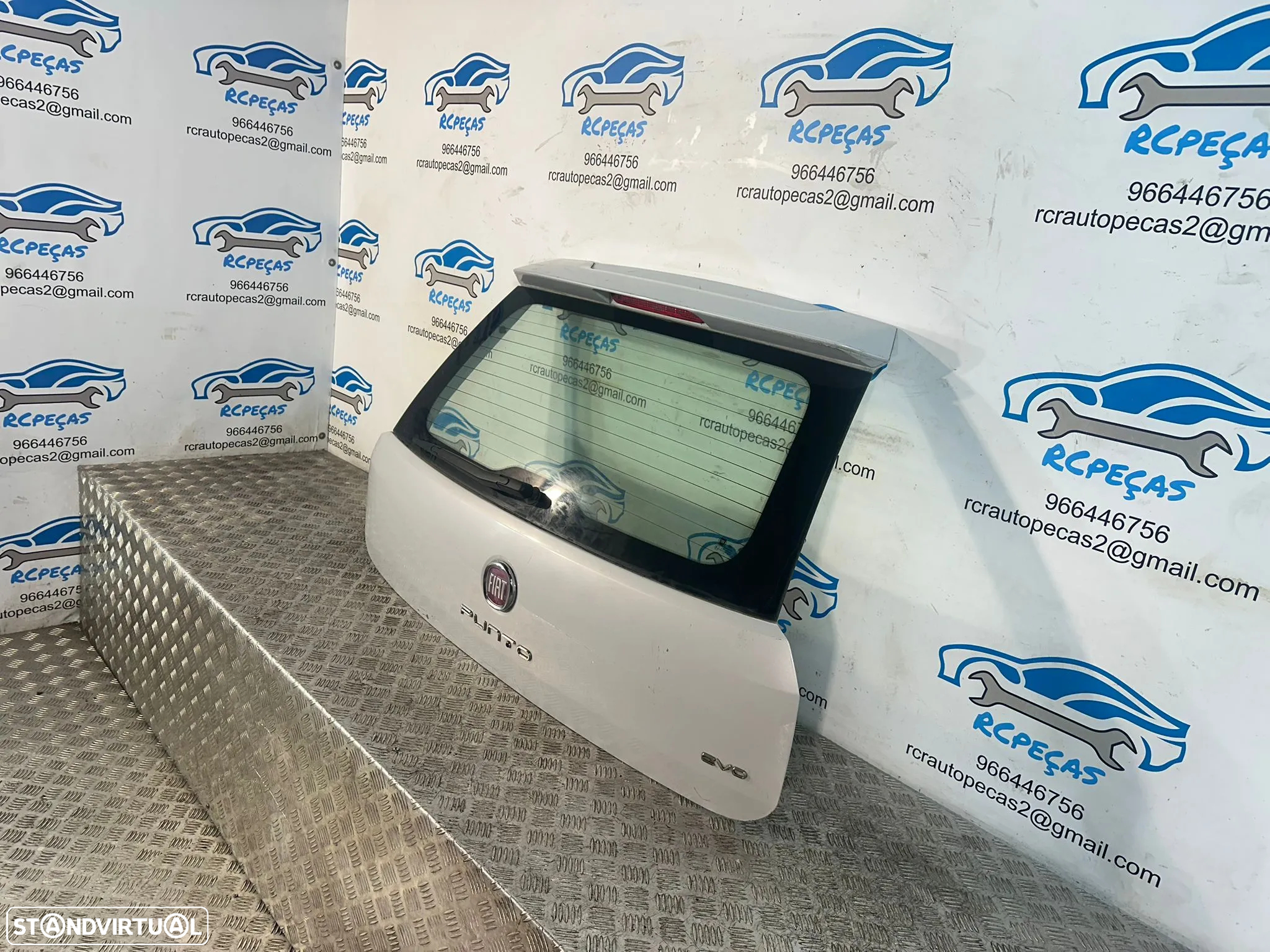 Tampa Porta Mala Fiat Grande Punto 199 2005 - 2018 - 3