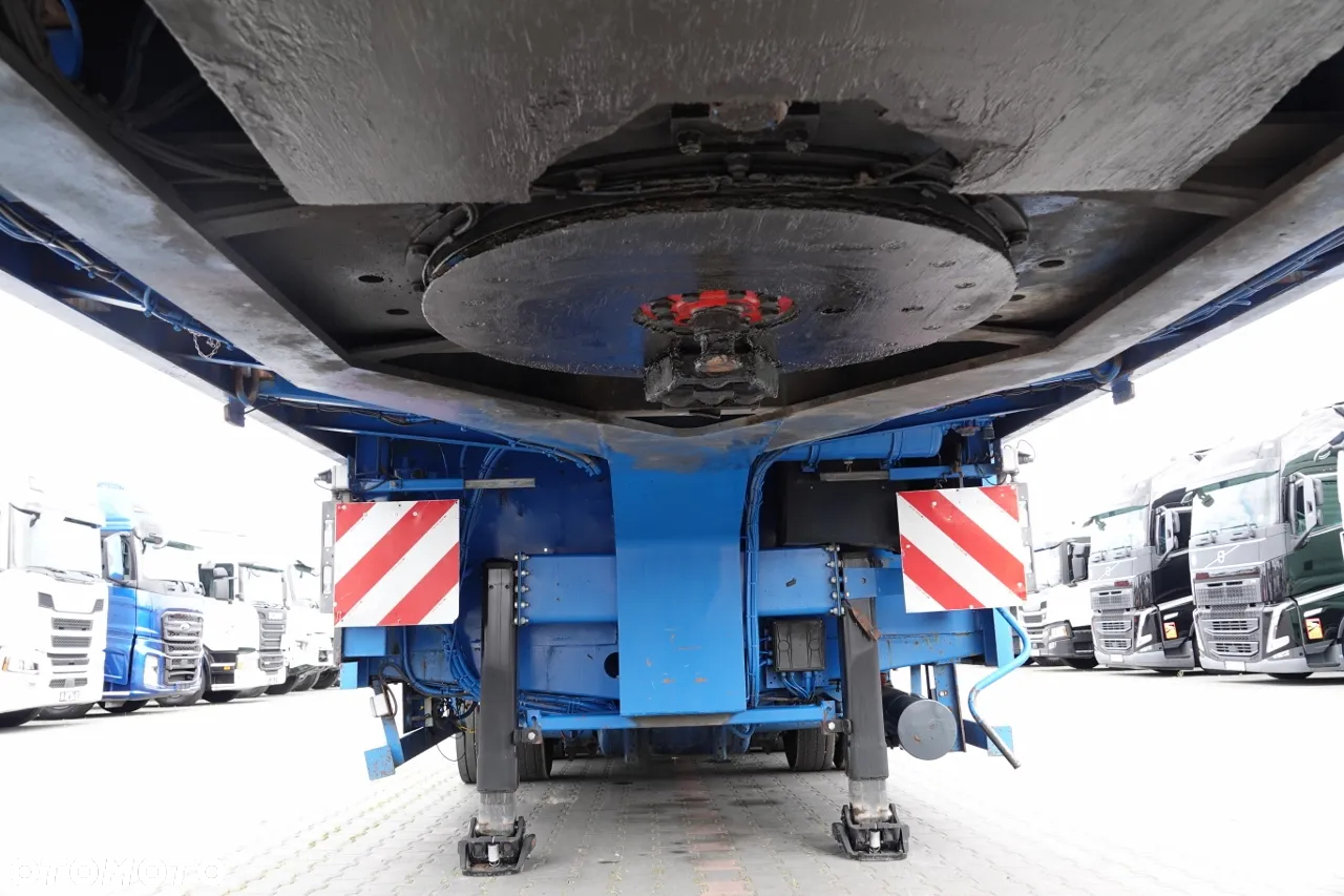 Nooteboom NISKOPODWOZIE / DMC: 80 000 KG / 5 OSI / OSIE SKRĘTNE / NAJAZDY HYDRAULICZNE - 23