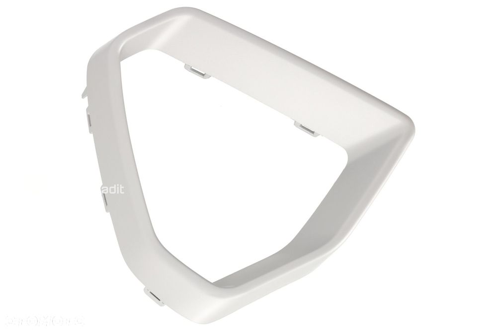 audi q3 83a s-line 2018- prawy trójąt ramka wokół kratki bocznej - 2