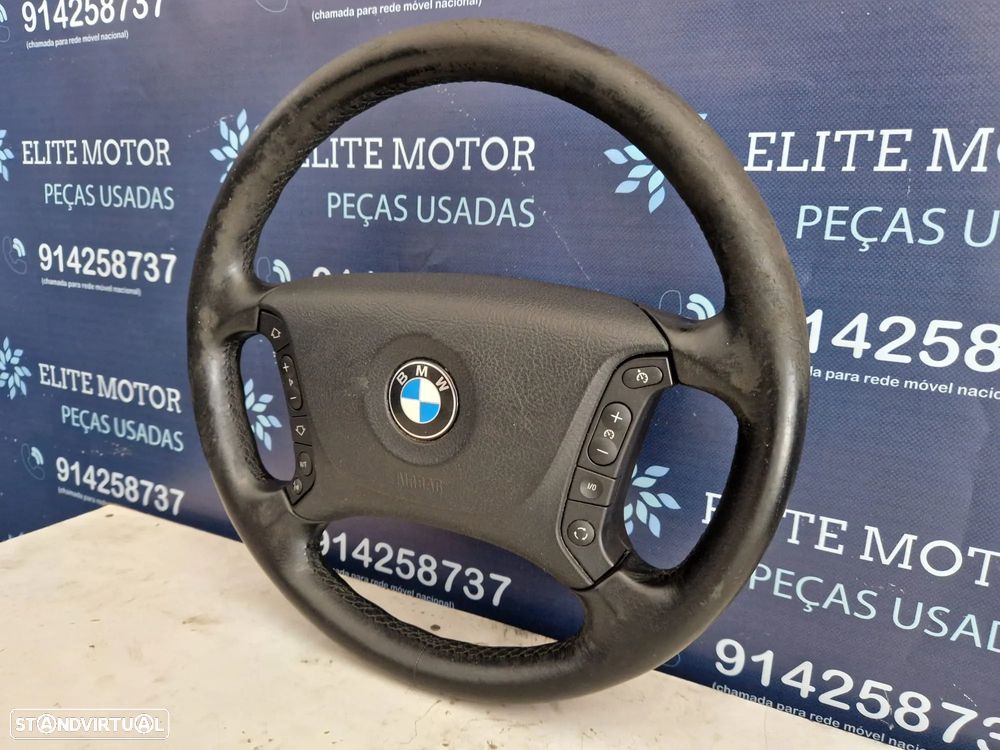 Volante usado pele com airbag BMW SERIE 5 E39