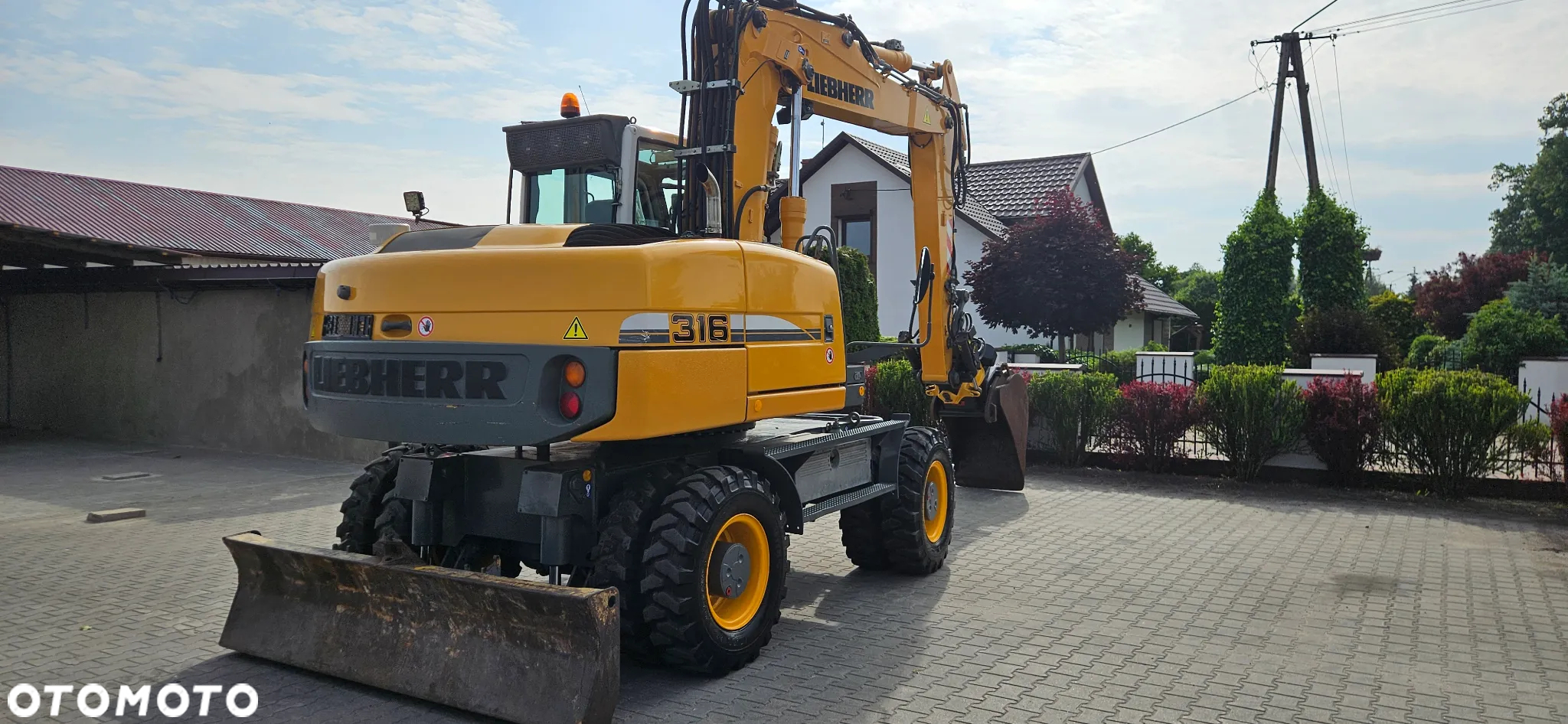 Liebherr A 316 Rotatilt Engcon! 11 tys. Mtg, Szybka skrzynia, nowe koła,  z Holandii!!! - 5