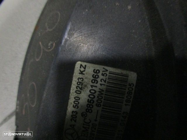 Ventilador A2035000293KZ MERCEDES W203 SW 2002 C220CDI 143CV 5P CINZA ORIGINAL Ficha Cortada - 4